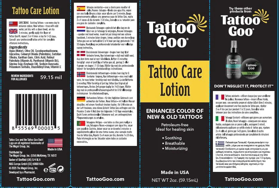 Tattoo Goo Aftercare Kit Includes Antimicrobial Soap, Balm, and Lotion, Tattoo Care for Color Enhancement + Quick Healing - Vegan, Cruelty-Free, Petroleum-Free (3 Piece Set)
