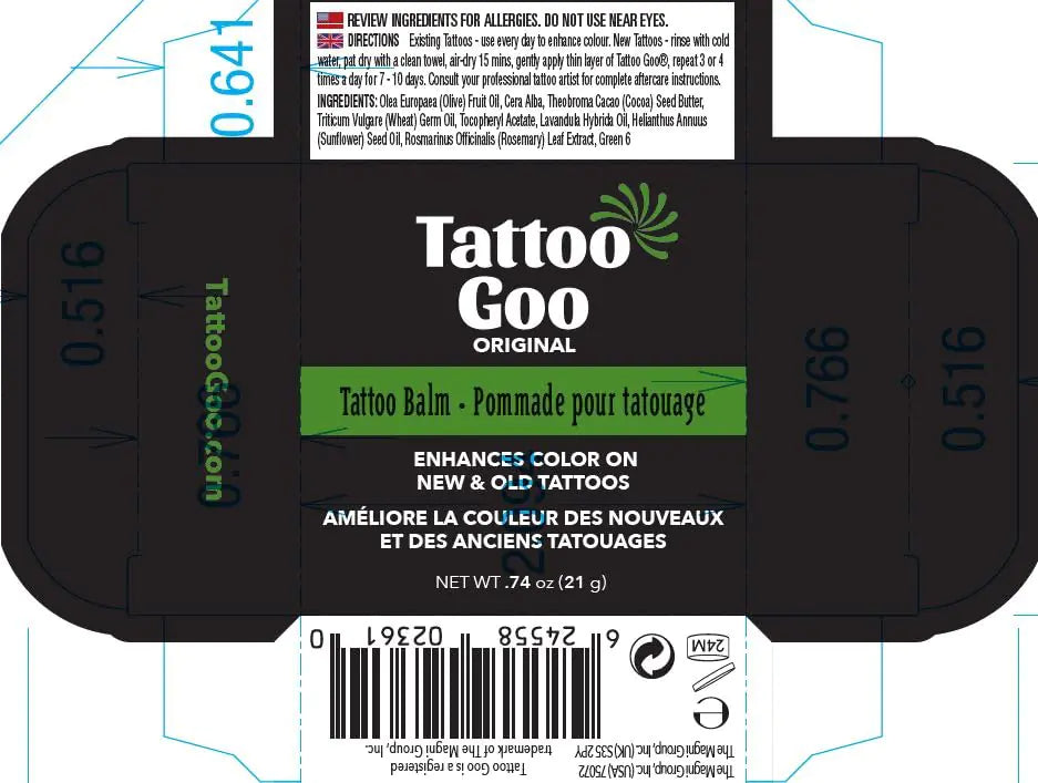 Tattoo Goo Aftercare Kit Includes Antimicrobial Soap, Balm, and Lotion, Tattoo Care for Color Enhancement + Quick Healing - Vegan, Cruelty-Free, Petroleum-Free (3 Piece Set)