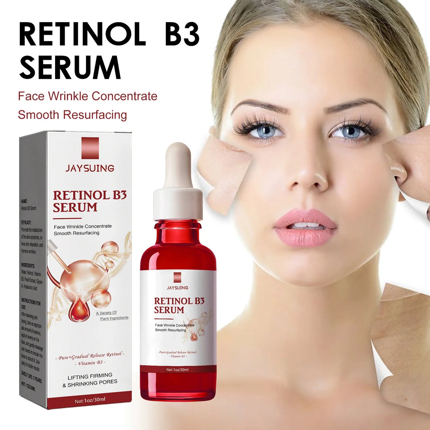 Retinol Facial Fading Wrinkles Hydrating